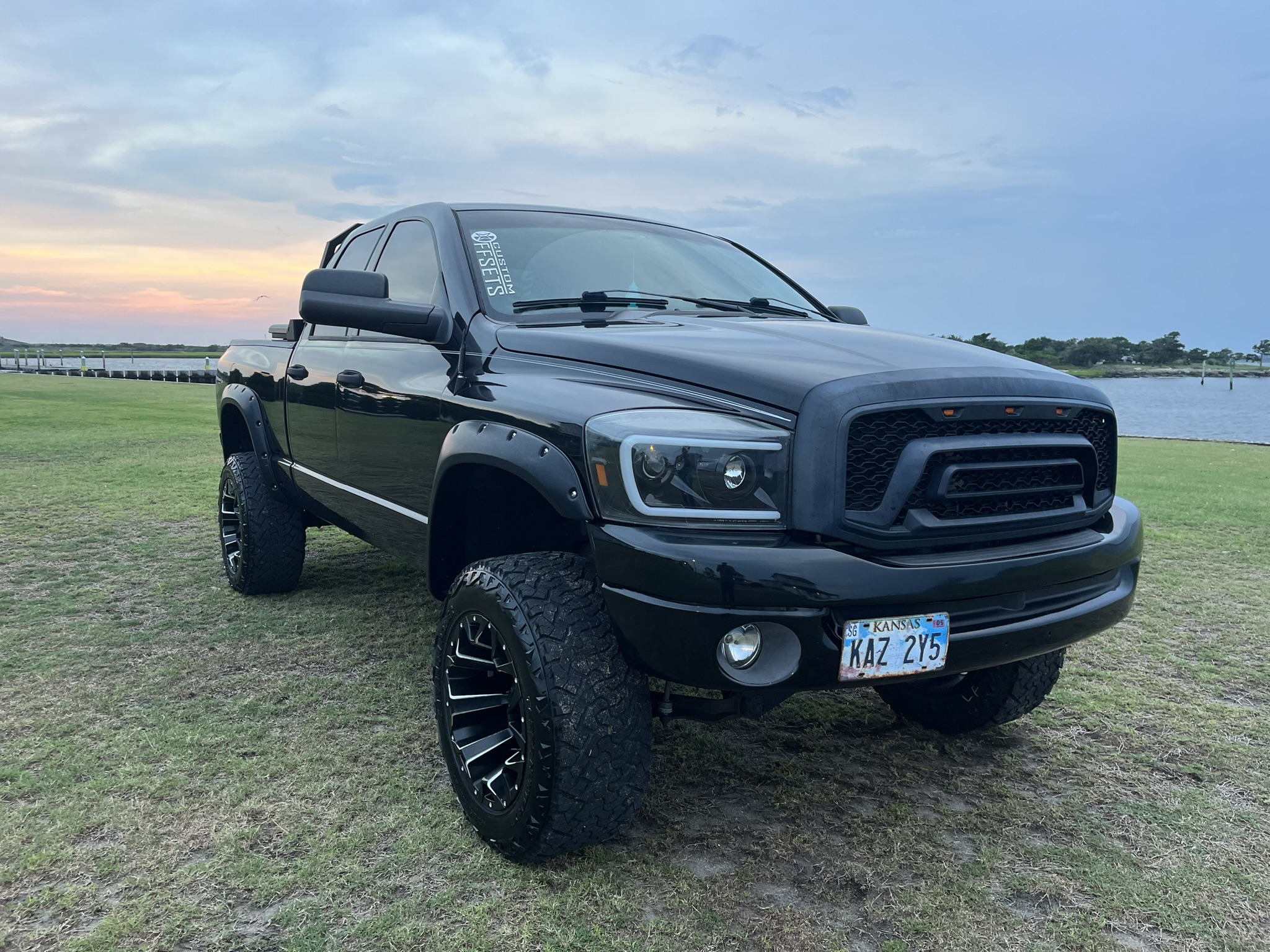 Black Lifted Dodge Ram - Full Exterior Detail